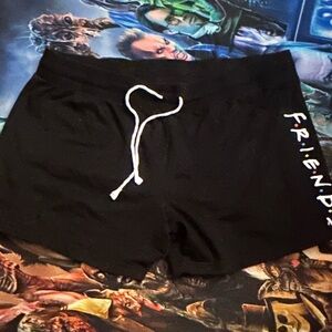 FRIENDS Black Apparel with White Label